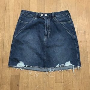 Jean skirt